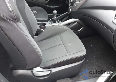 2014 Hyundai Veloster Base W/Black z USA, uszkodzony, nr VIN KMHTC6AD6EU209005